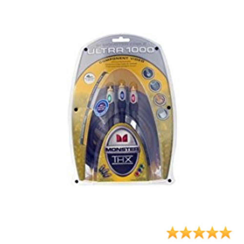 MONSTER Series ULTRA 1000 Component VIDEO CABLE Performance CABLE Priced CHEAP